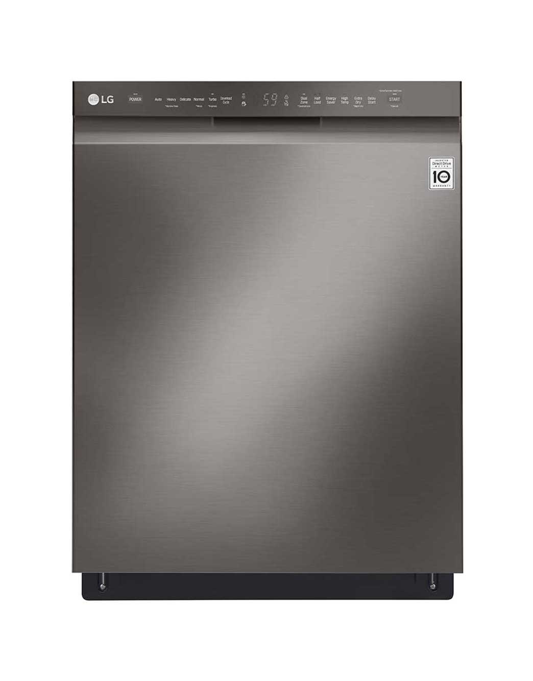 LG Front Control Dishwasher with QuadWash™ and EasyRack™ Plus (LDF5545BD) LG USA