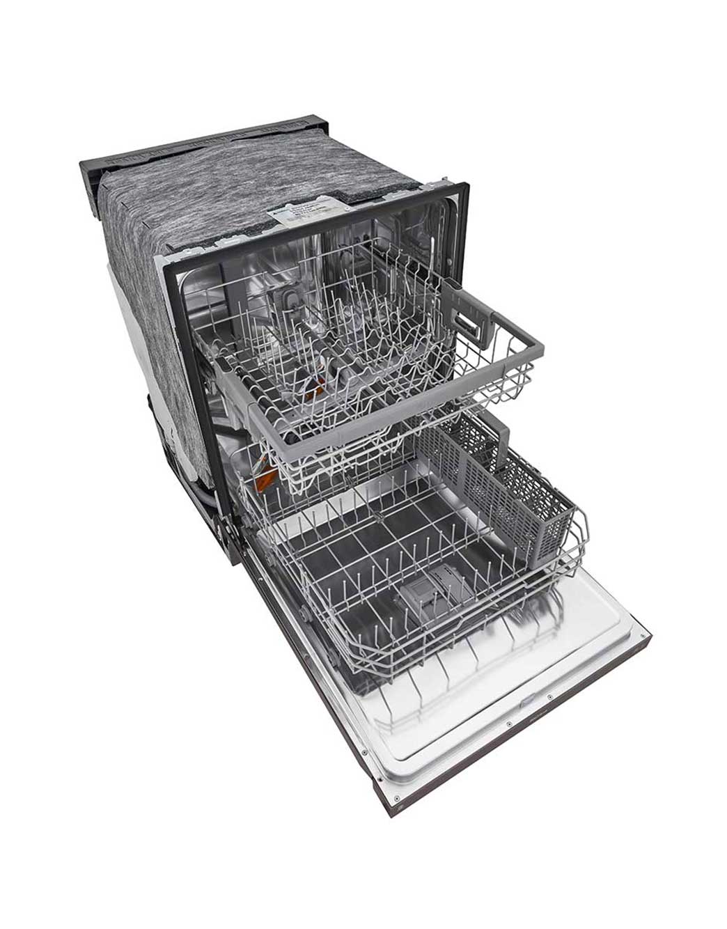 LG Front Control Dishwasher with QuadWash™ and EasyRack™ Plus (LDF5545BD) LG USA