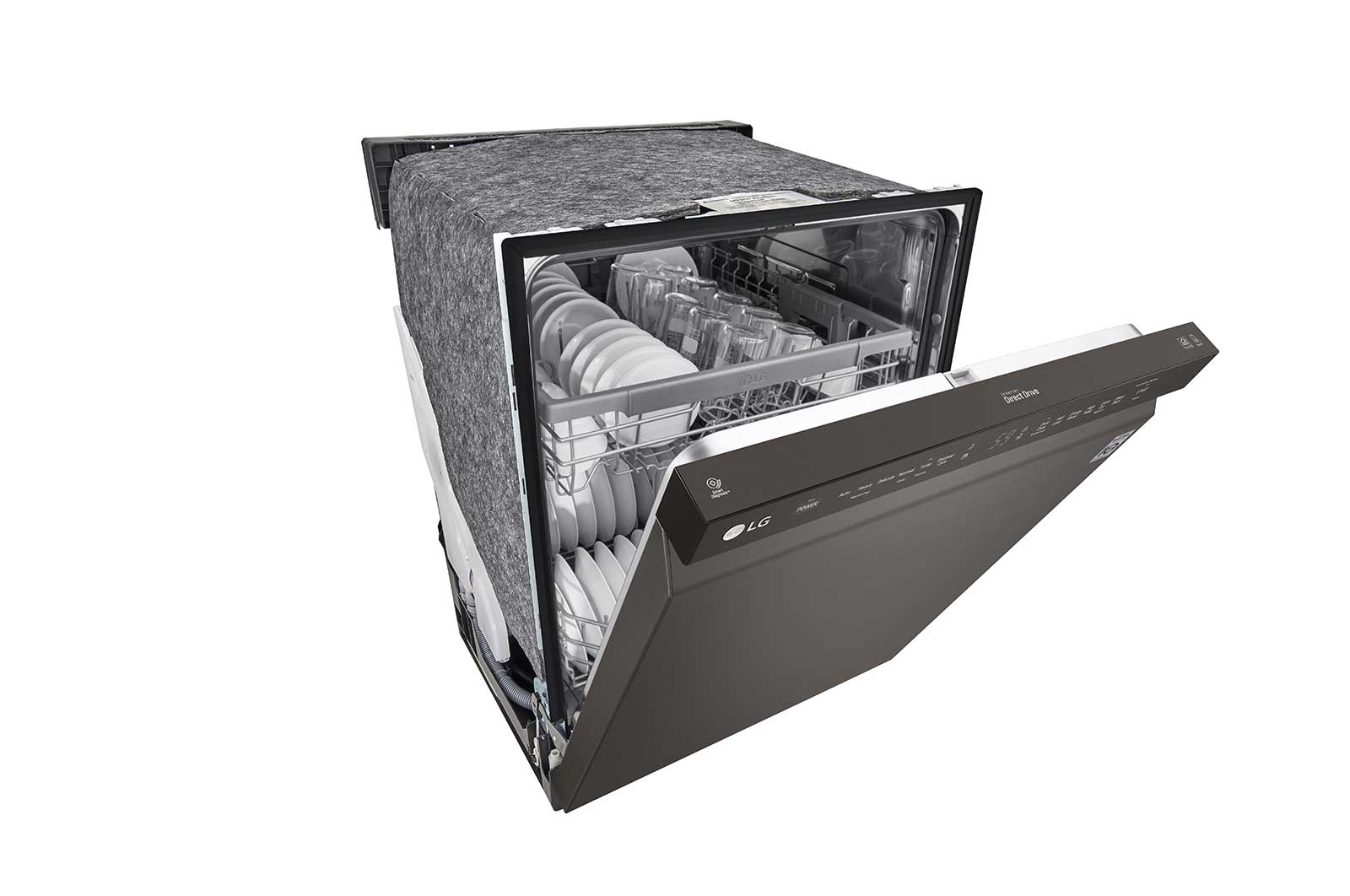 LG Front Control Dishwasher with QuadWash™ and EasyRack™ Plus