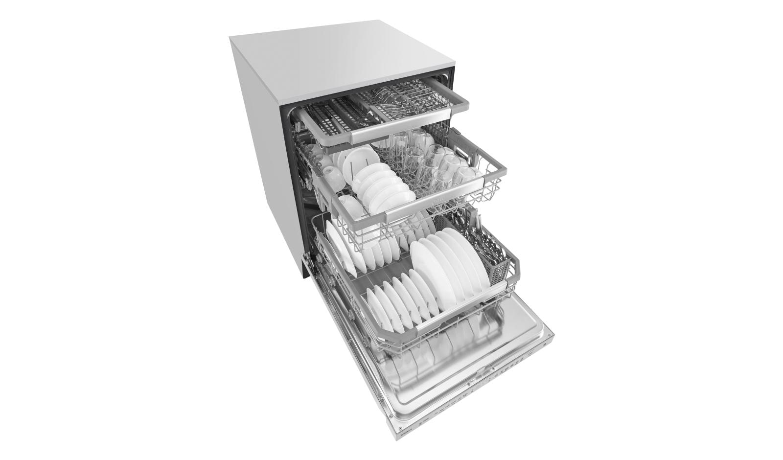 LG Top Control Smart wifi Enabled Dishwasher with QuadWash™ (LDP6797ST