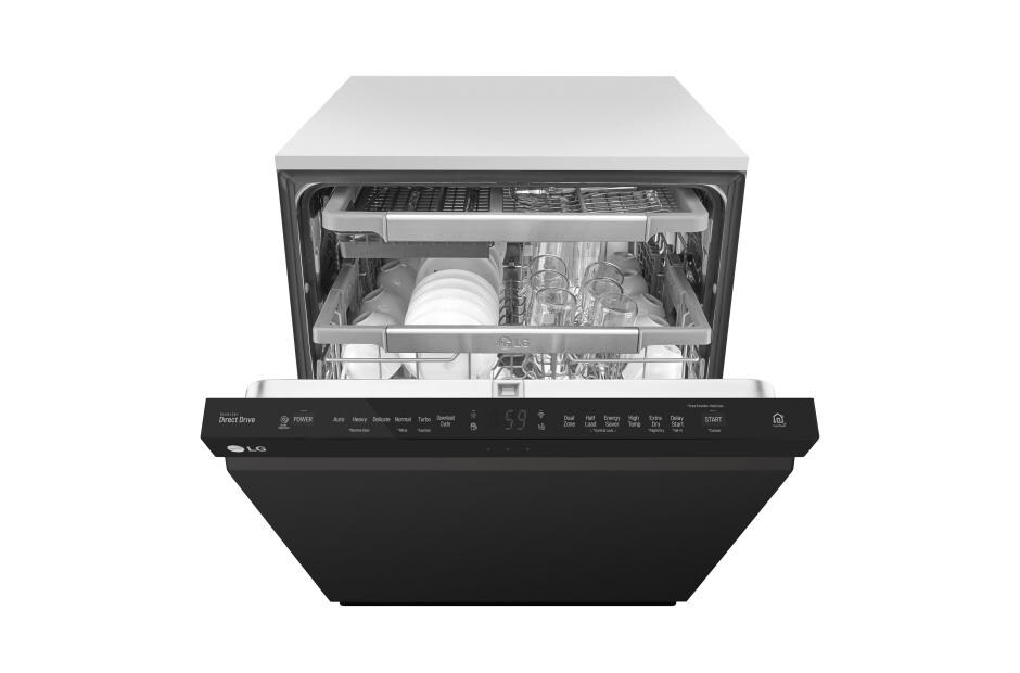 LG Top Control Smart wifi Enabled Dishwasher with QuadWash™ (LDP6797BB
