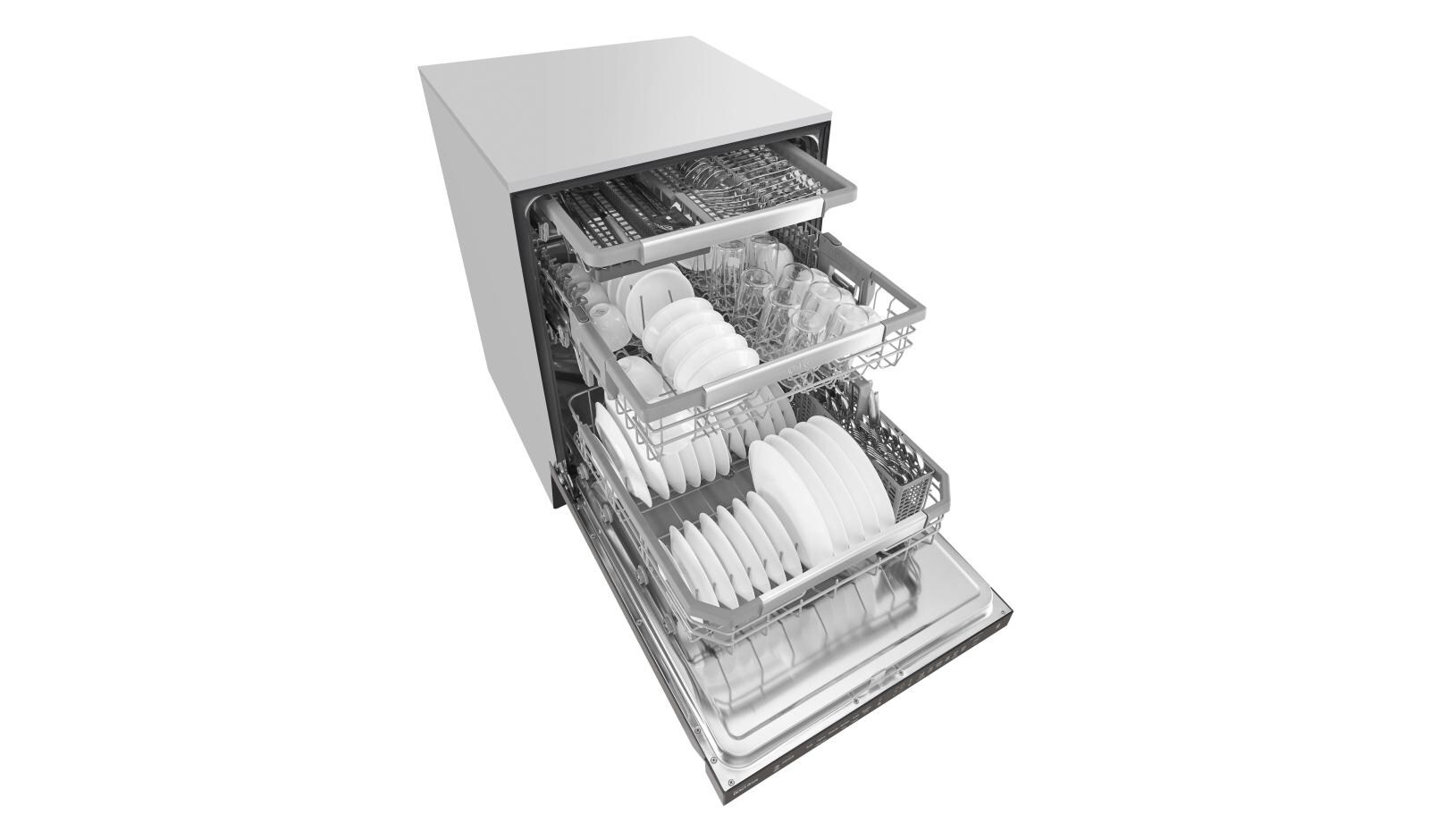 LG Top Control Smart wifi Enabled Dishwasher with QuadWash™ (LDP6797BD