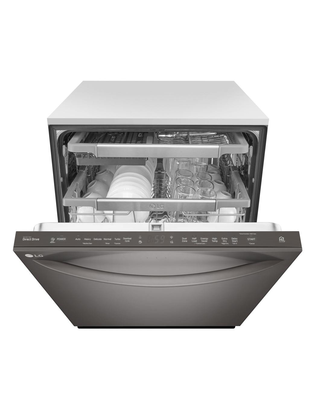LG Top Control Smart wifi Enabled Dishwasher with QuadWash™ (LDT7797BD