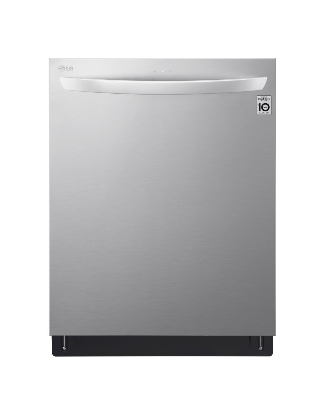 LG Top Control Dishwasher with QuadWash™ & TrueSteam® (Stainless) LG USA