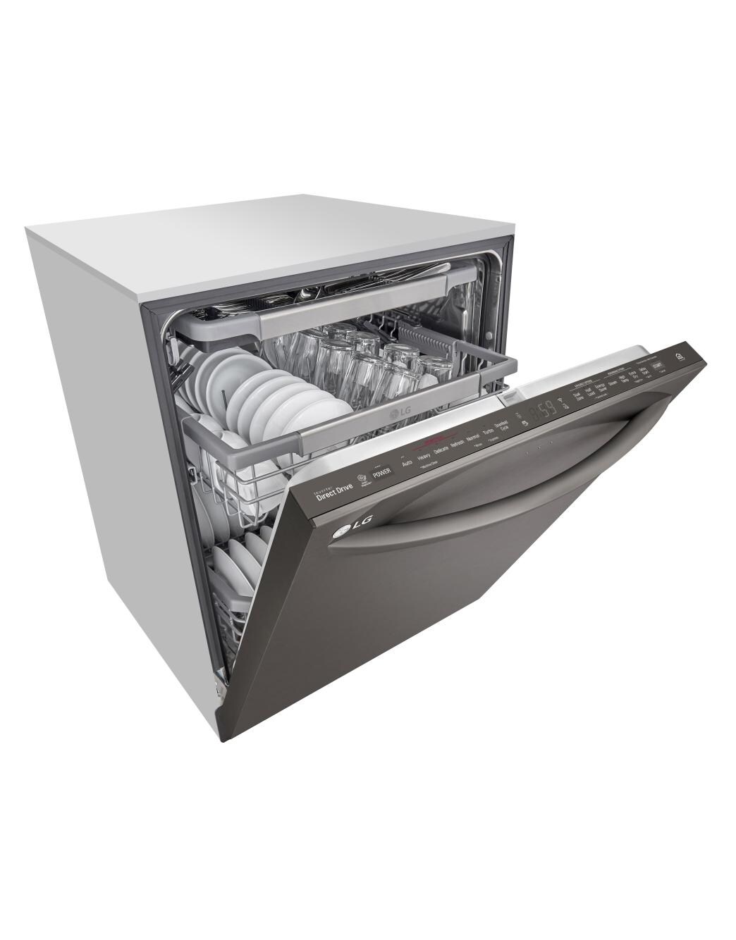 LG Top Control Smart wifi Enabled Dishwasher with QuadWash™ and