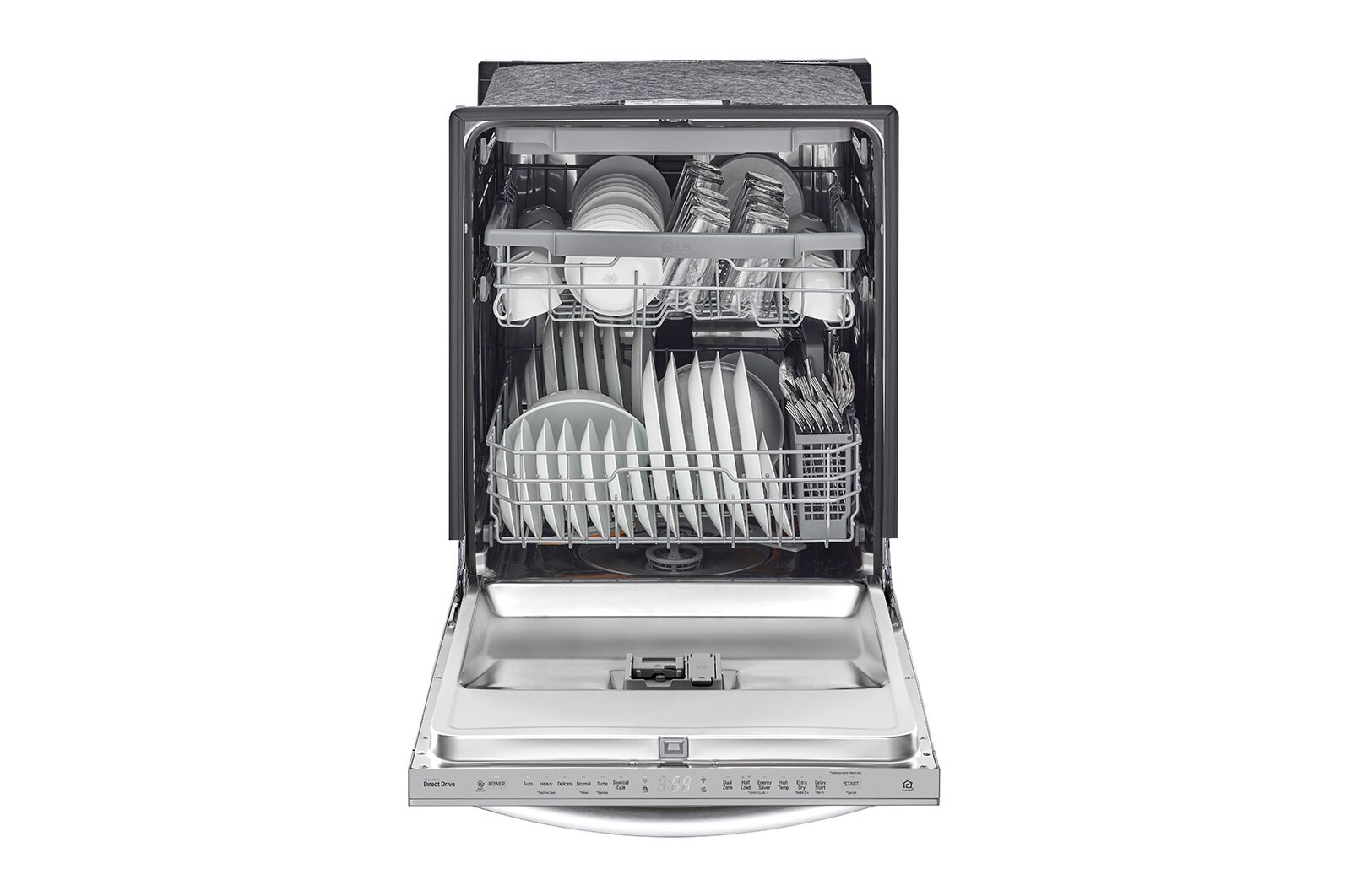 LG LDT5678ST Top Control Dishwasher with QuadWash™ LG USA
