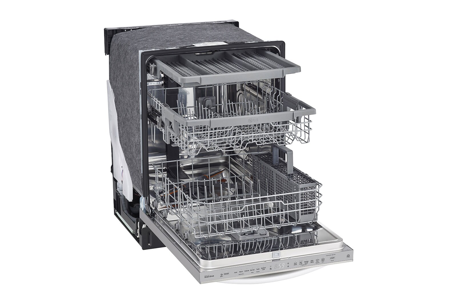 LG LDT5678ST Top Control Dishwasher with QuadWash™ LG USA