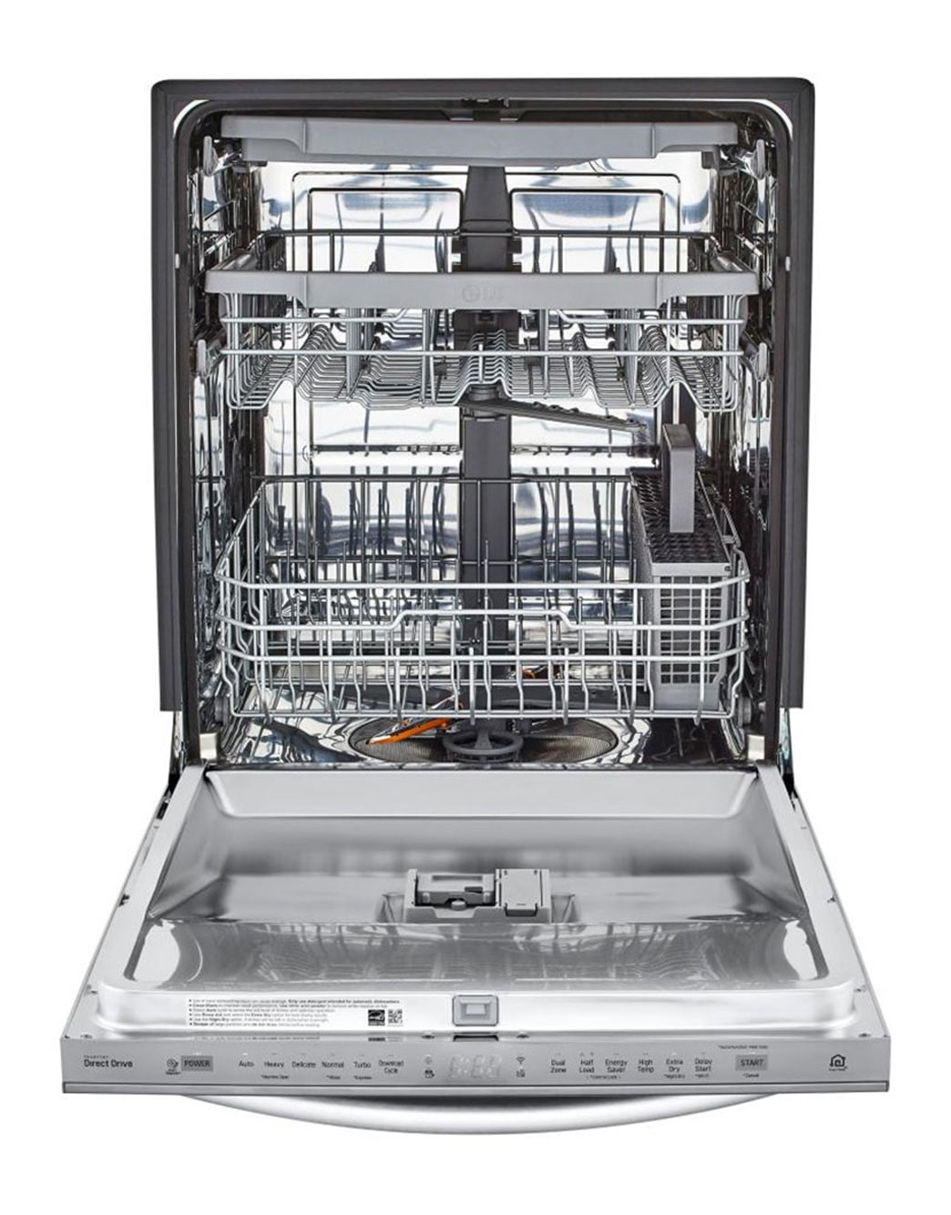 LG LDT5678SS Top Control Dishwasher with QuadWash™ LG USA