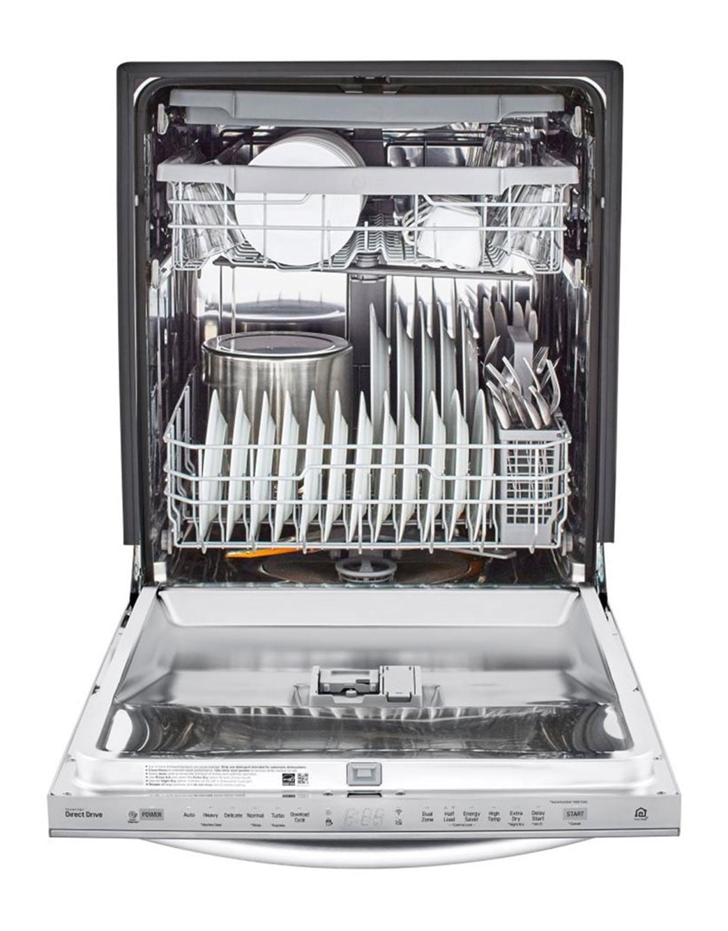 LG LDT5678SS Top Control Dishwasher with QuadWash™ LG USA