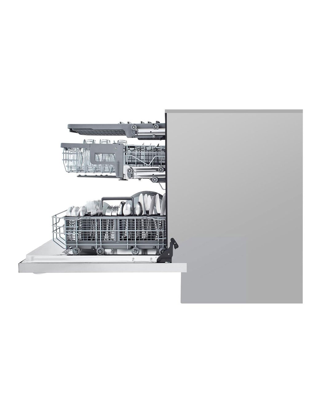LG LDT5678SS Top Control Dishwasher with QuadWash™ LG USA