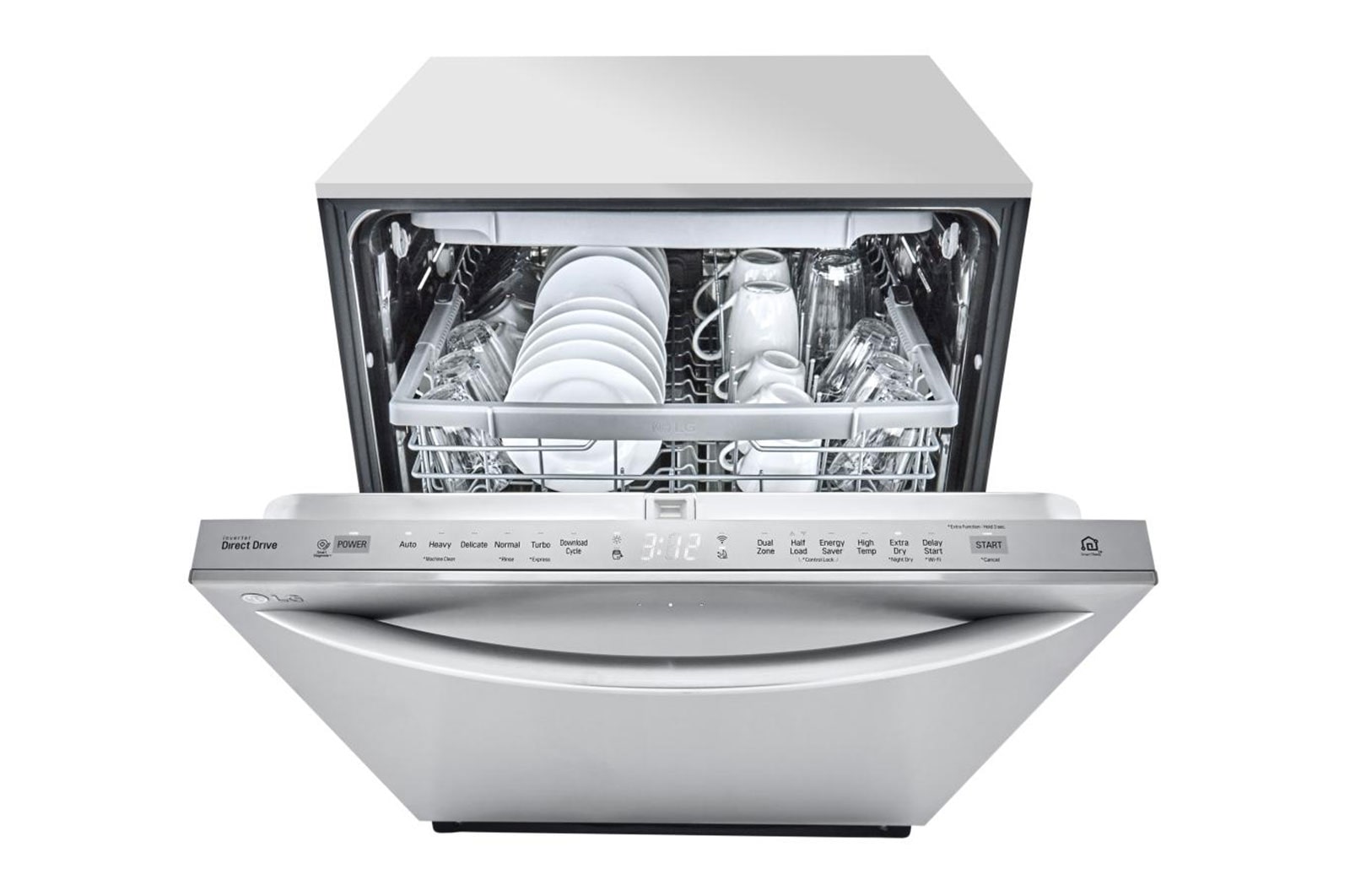 LG LDT5678SS Top Control Dishwasher with QuadWash™ LG USA