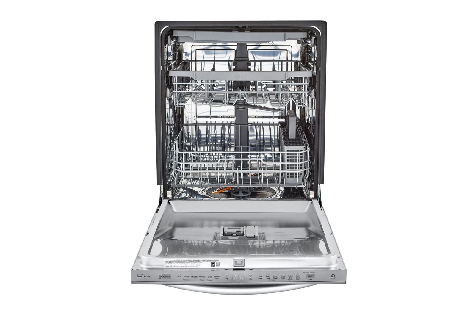 LG LDT5678SS Top Control Dishwasher with QuadWash™ LG USA