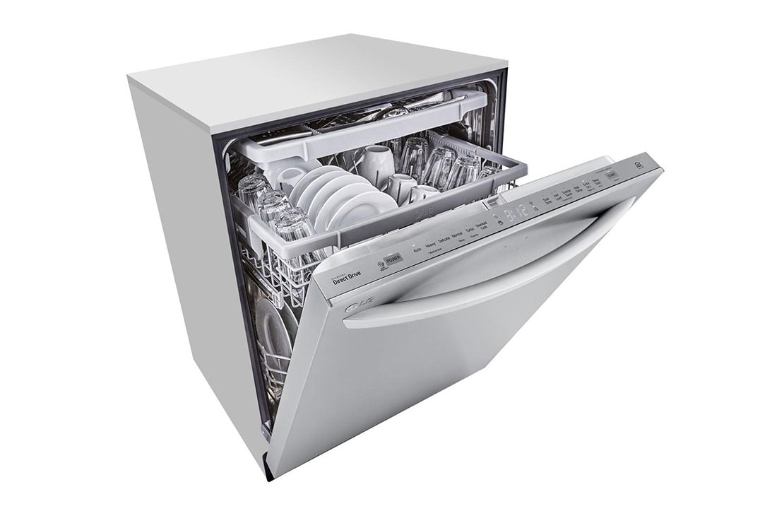 lg studio wifi enabled top control dishwasher with quadwash