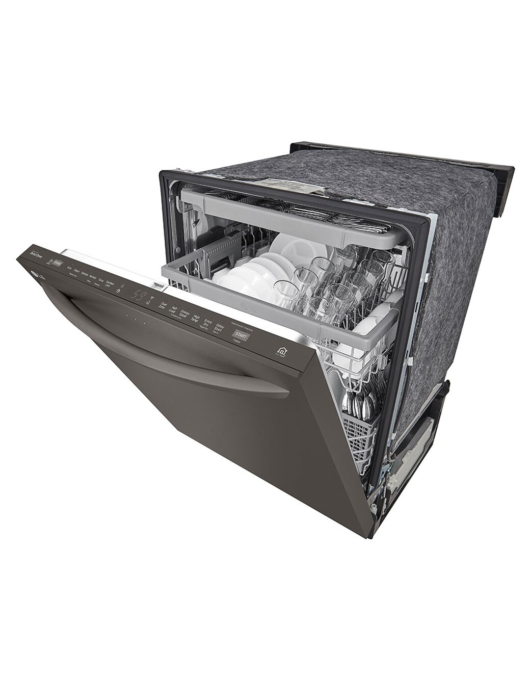 LG LDT5678BD Top Control Dishwasher with QuadWash™ LG USA