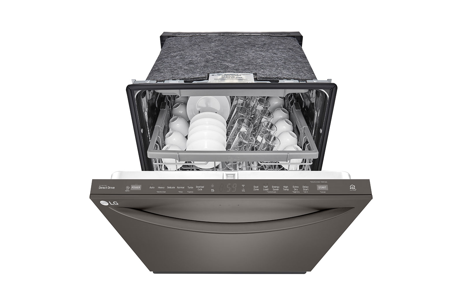 LG LDT5678BD Top Control Dishwasher with QuadWash™ LG USA
