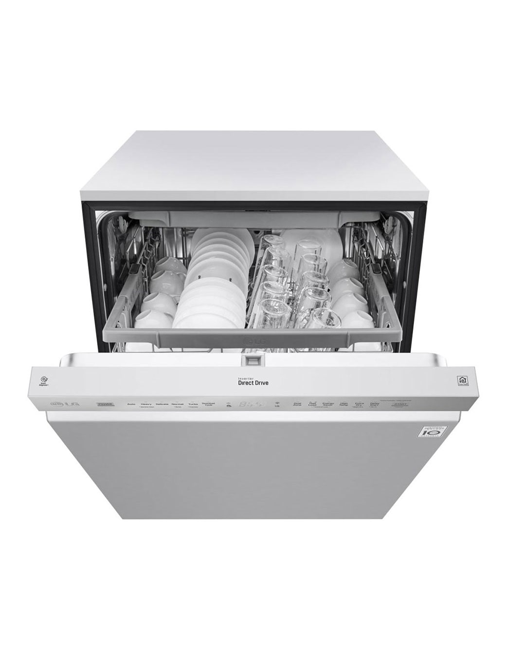 LG LDF5678SS Front Control Dishwasher with QuadWash™ LG USA