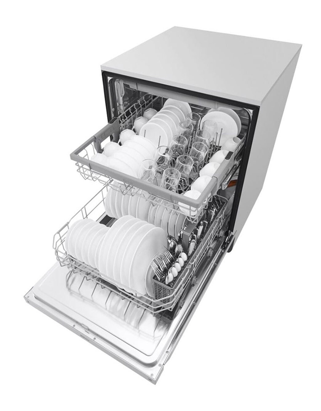 LG LDF5678ST: Front Control Dishwasher with QuadWash™ | LG USA