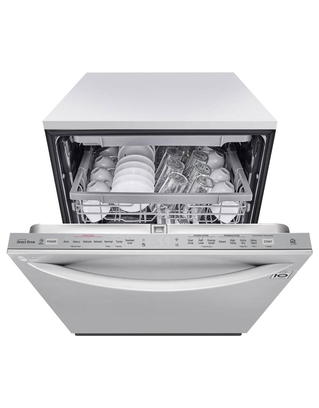 LG LDT6809SS Top Control Smart wifi Enabled Dishwasher with QuadWash