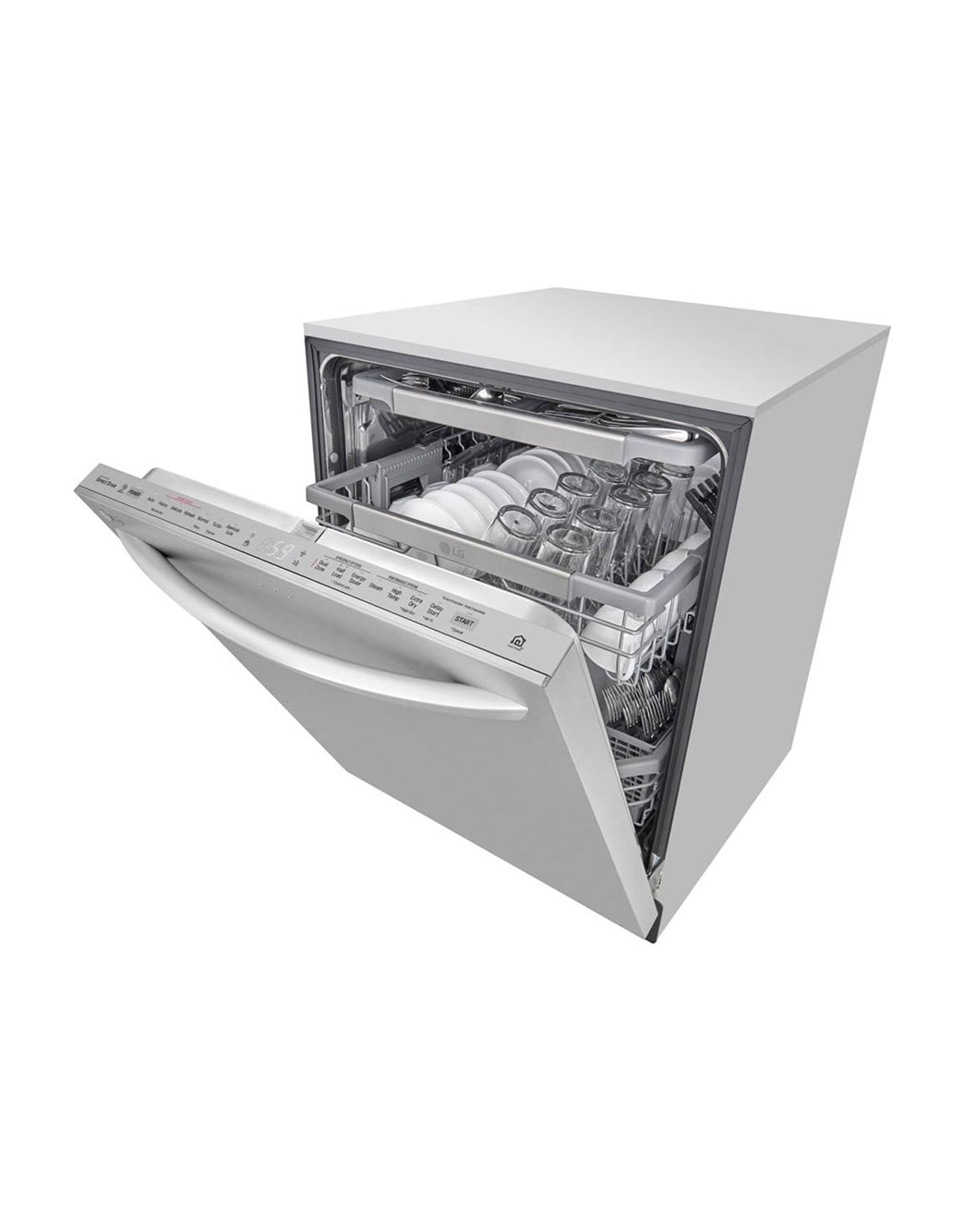 LG LDT7808SS Top Control Smart wifi Enabled Dishwasher with QuadWash