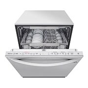 LG Top Control Smart wi-fi Enabled Dishwasher with QuadWash™ and TrueSteam®, LDT7808SS, thumbnail 4