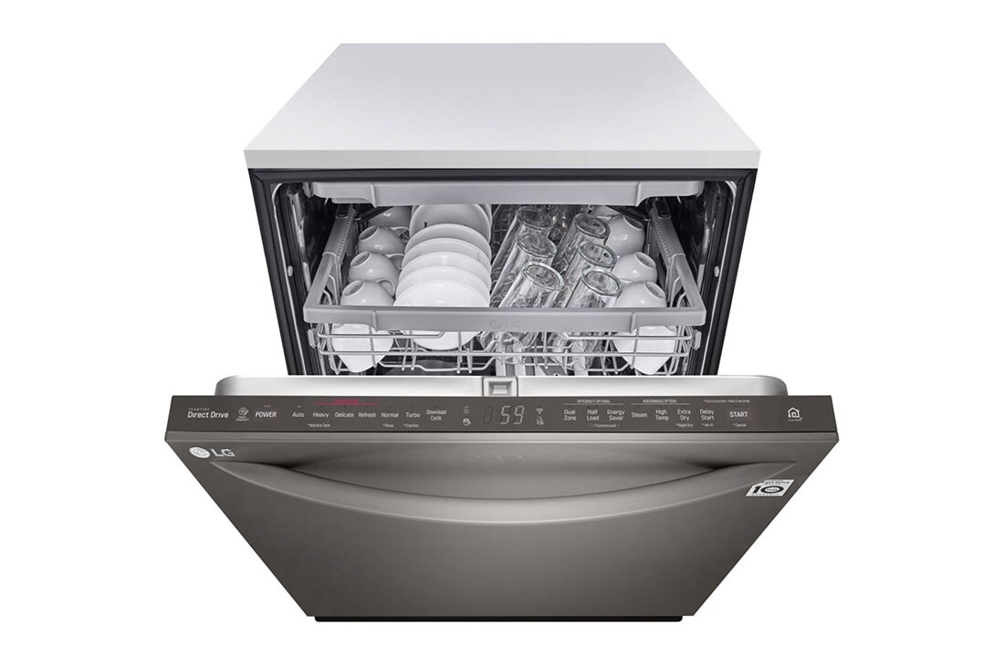 Lg smart dishwasher with quadwash and truesteam new arrivals
