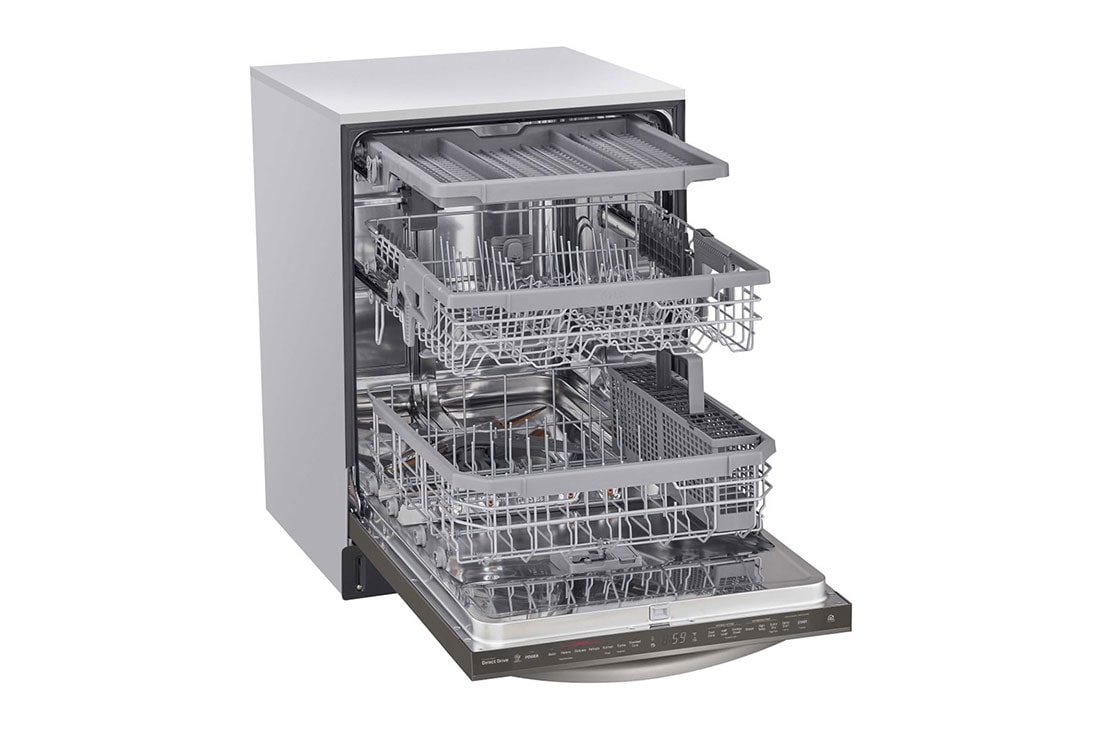 Lg Top Control Smart Dishwasher With Quadwash Black Stainless Lg Usa Lg Top Control Smart Dishwasher With Quadwash Black Stainless Lg Usa