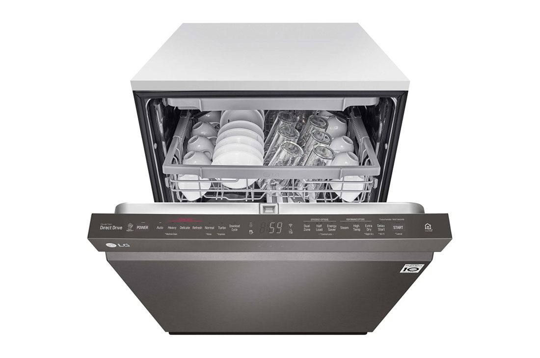 New LG Dishwashers Certified To Sanitize; Advanced Drying Helps Eliminate  Water Spots