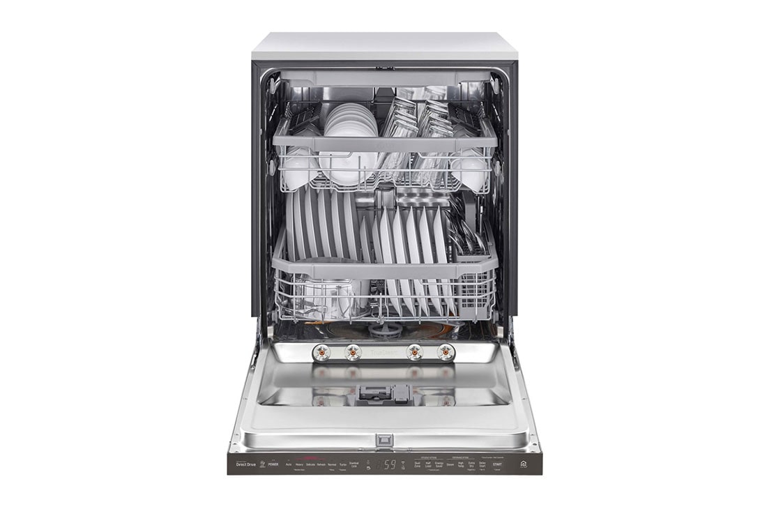 LG Top Control Smart wi-fi Enabled Dishwasher with QuadWash™ and TrueSteam®, LDP6809BD, thumbnail 6