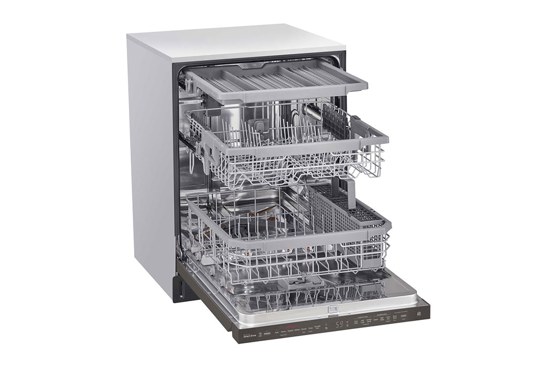 LG Top Control Smart wi-fi Enabled Dishwasher with QuadWash™ and TrueSteam®, LDP6809BD, thumbnail 7