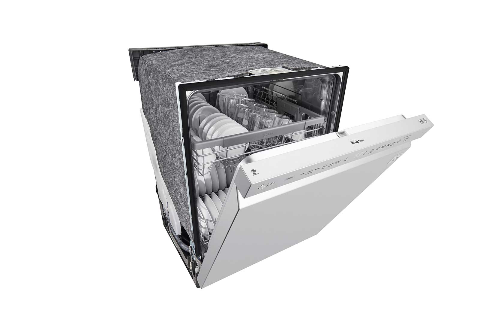 LG LDF5545SS Front Control Dishwasher w/ QuadWash & EasyRack LG USA