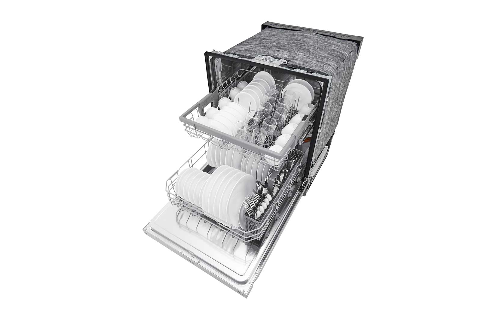 LG LDF5545SS Front Control Dishwasher w/ QuadWash & EasyRack LG USA