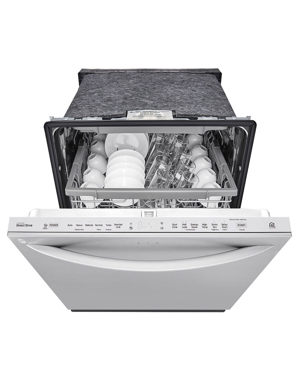LG LDT5678SS Top Control Dishwasher with QuadWash™ LG USA