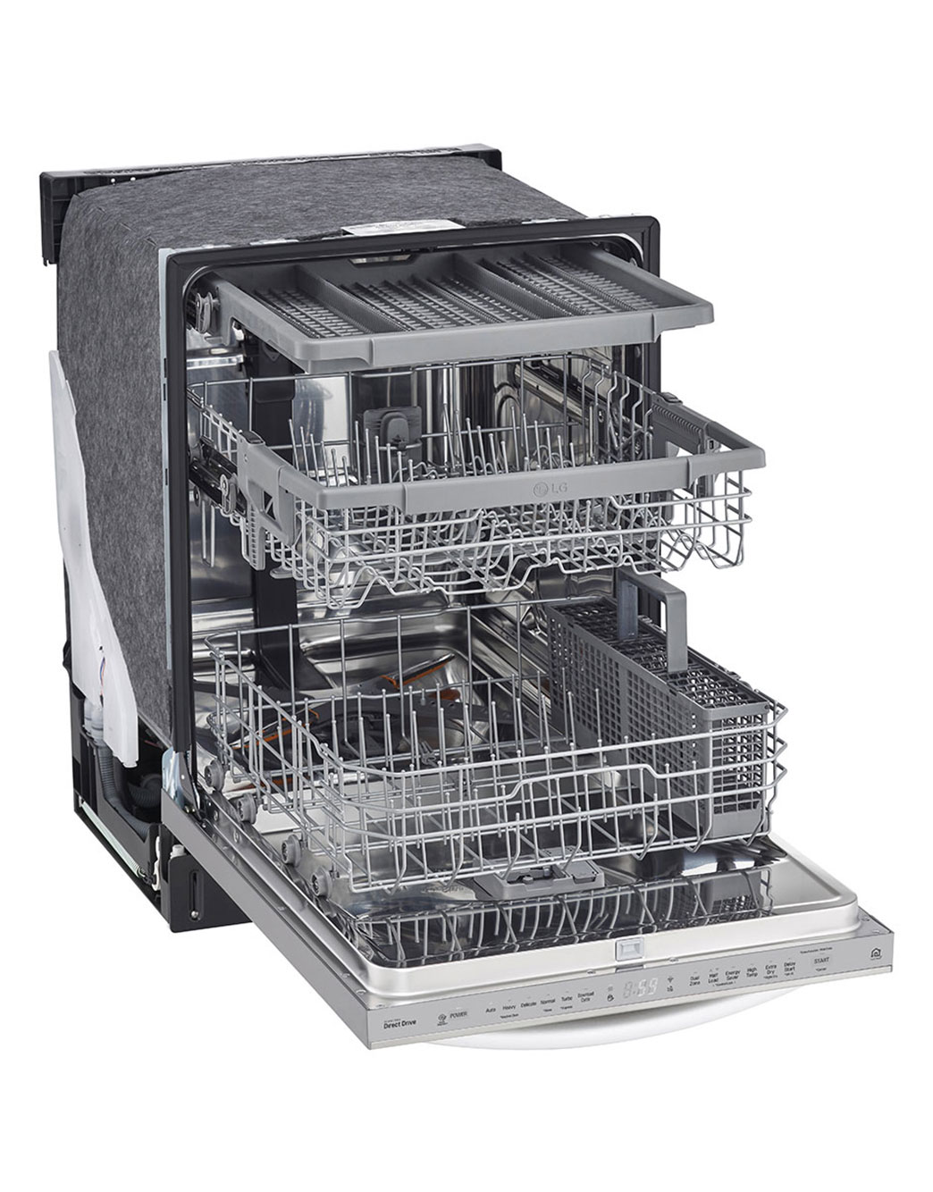 LG LDT5678SS Top Control Dishwasher with QuadWash™ LG USA