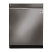 LG Top Control Dishwasher with Quadwash™ and TrueSteam®, Front view, LDP7808BD, thumbnail 1
