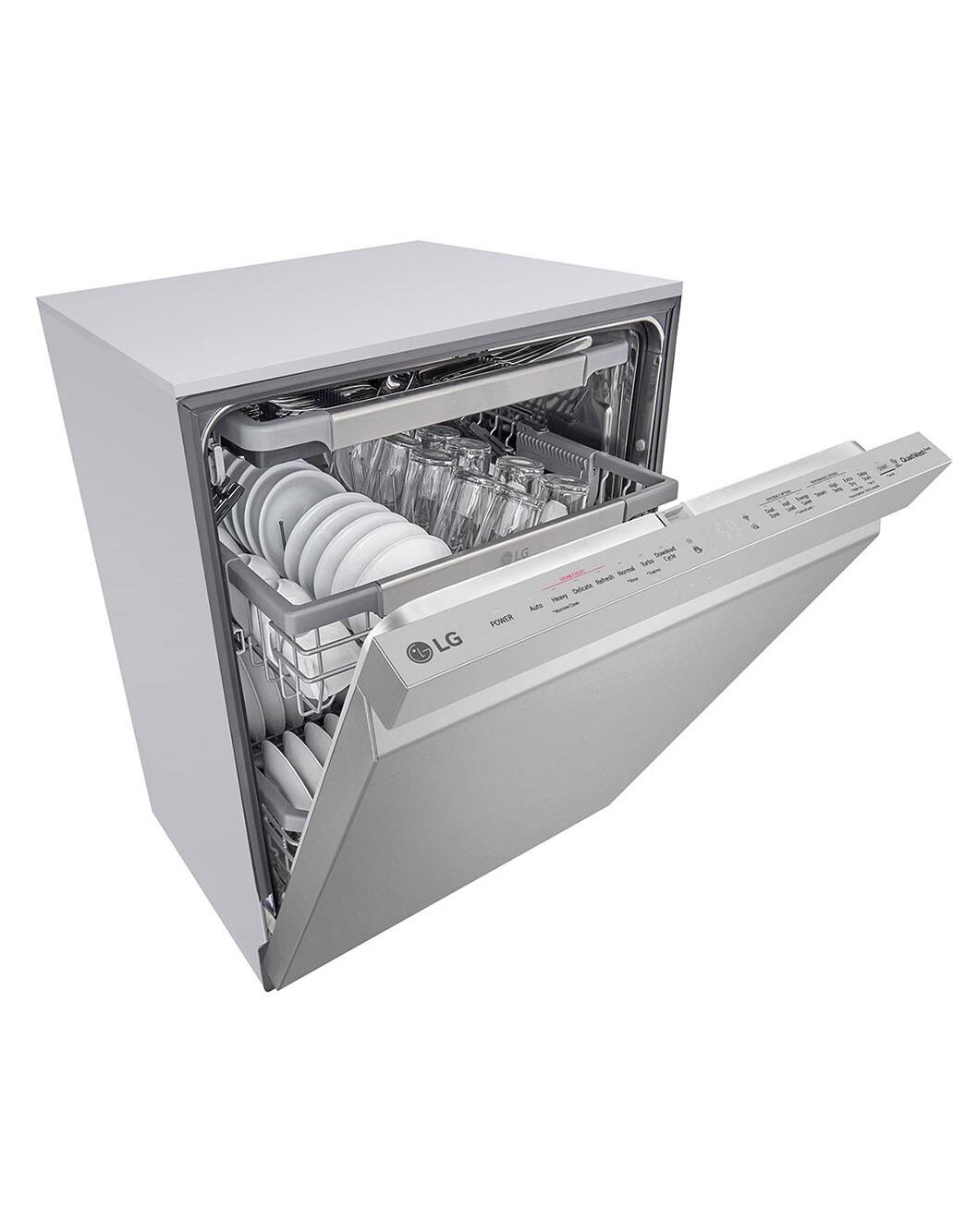 LG Top Control Smart wifi Enabled Dishwasher with QuadWash™ and