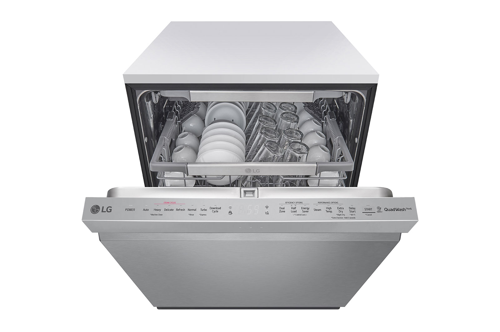 LG Top Control Smart wifi Enabled Dishwasher with QuadWash™ and
