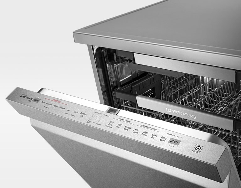 LG SIGNATURE Top Control Smart Dishwasher with TrueSteam® LG USA