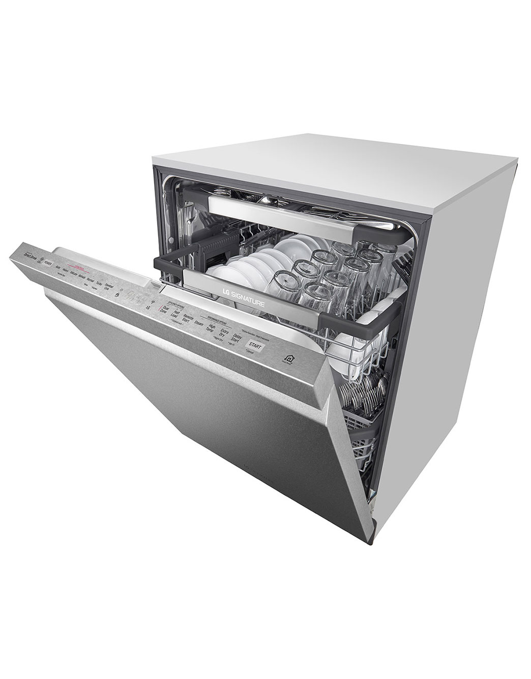 LG SIGNATURE Top Control Smart WiFi Enabled Dishwasher with TrueSteam