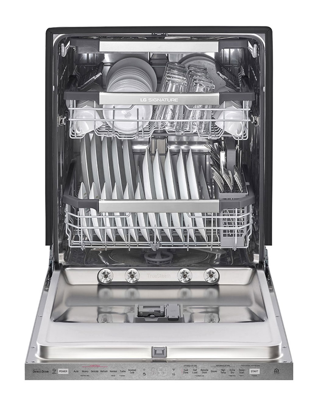 LG SIGNATURE Top Control Smart WiFi Enabled Dishwasher with TrueSteam
