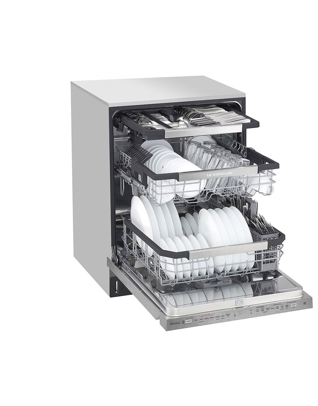 LG SIGNATURE Top Control Smart WiFi Enabled Dishwasher with TrueSteam