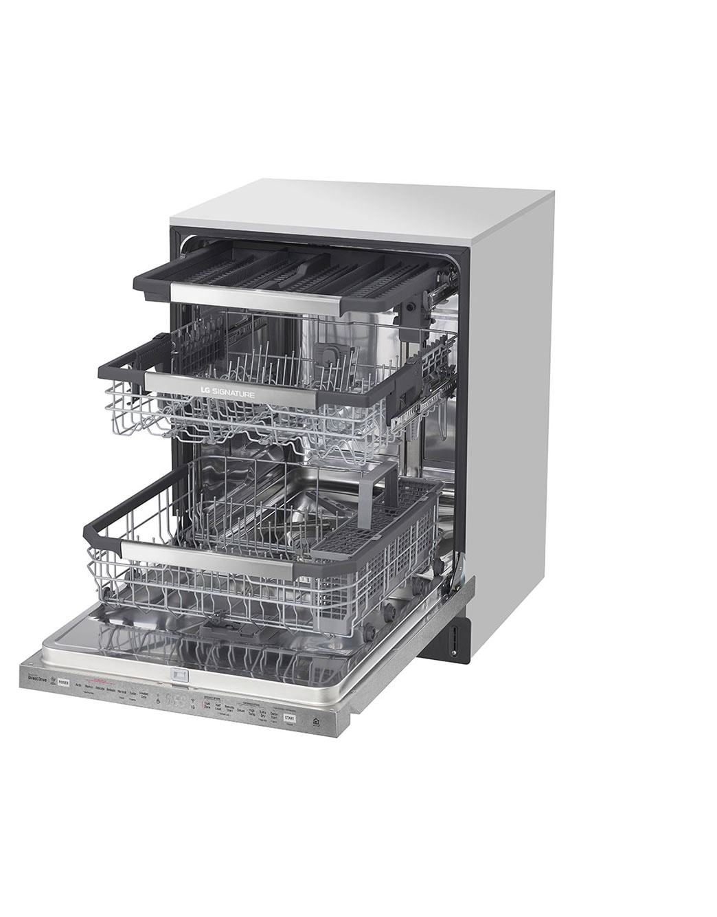 LG SIGNATURE Top Control Smart WiFi Enabled Dishwasher with TrueSteam