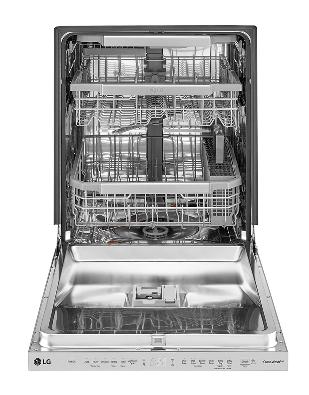 LG Smart Dishwasher with QuadWash™ and Adjustable 3rd Rack, 44dB