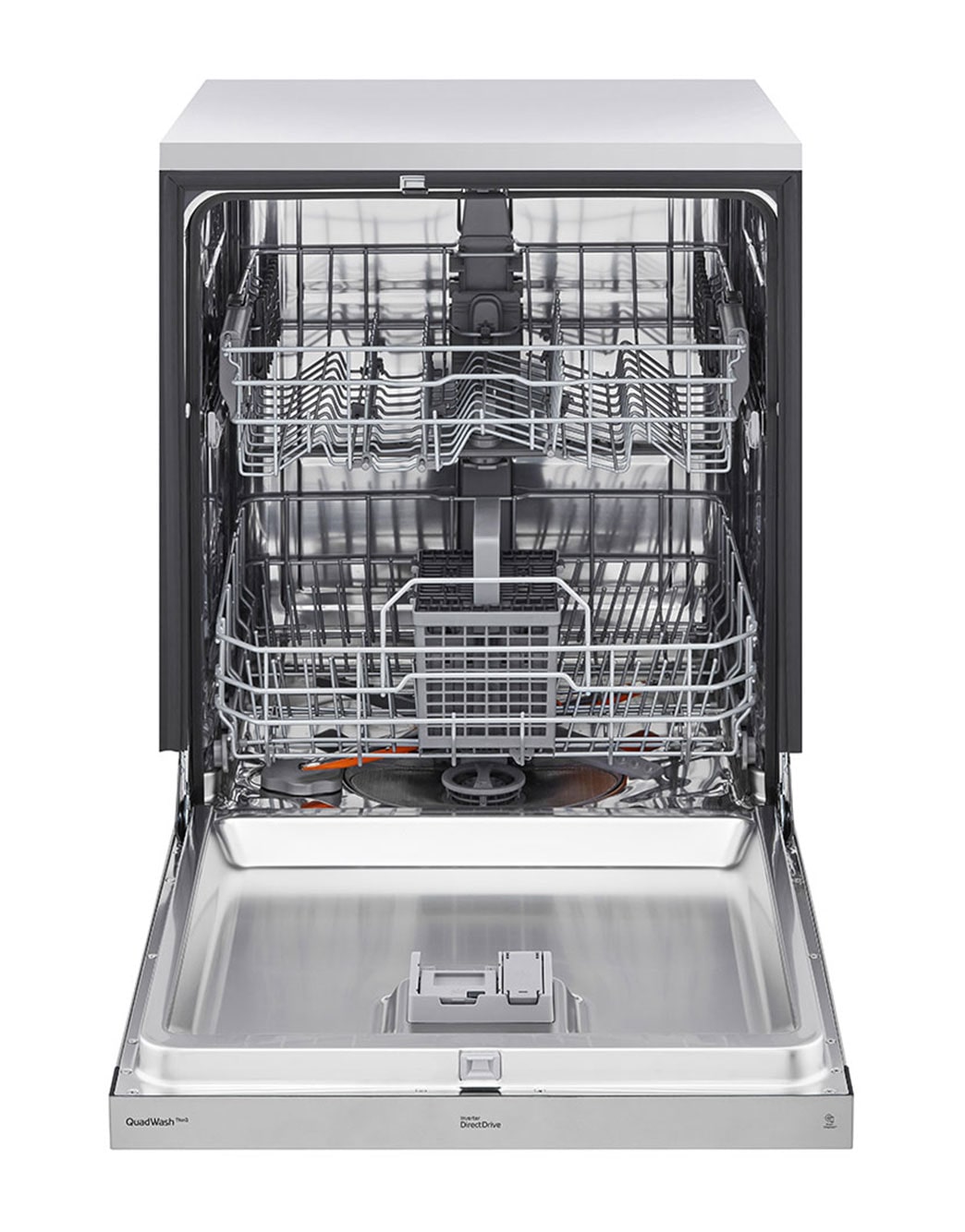 LG Front Control Smart wifi Enabled Dishwasher with QuadWash