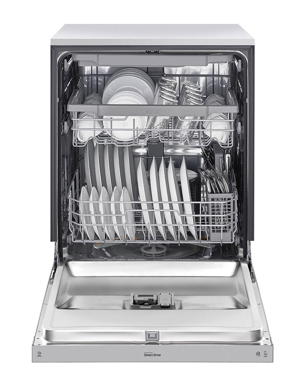 LG LDFN4542S: Front Control Dishwasher with QuadWash™ | LG USA