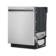 LG Front Control Dishwasher with QuadWash™, LDFN3432T, thumbnail 4