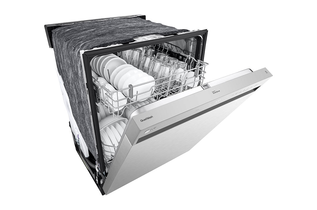 LG Front Control Dishwasher with QuadWash™, LDFN343LS, LDFN343LS