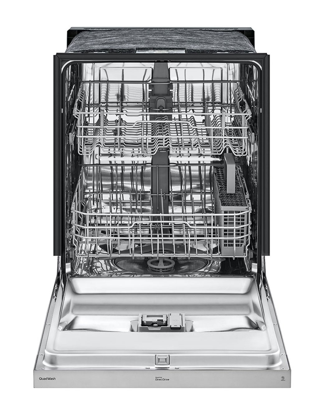 LG LDFN343LS Front Control Dishwasher with QuadWash™ LG USA