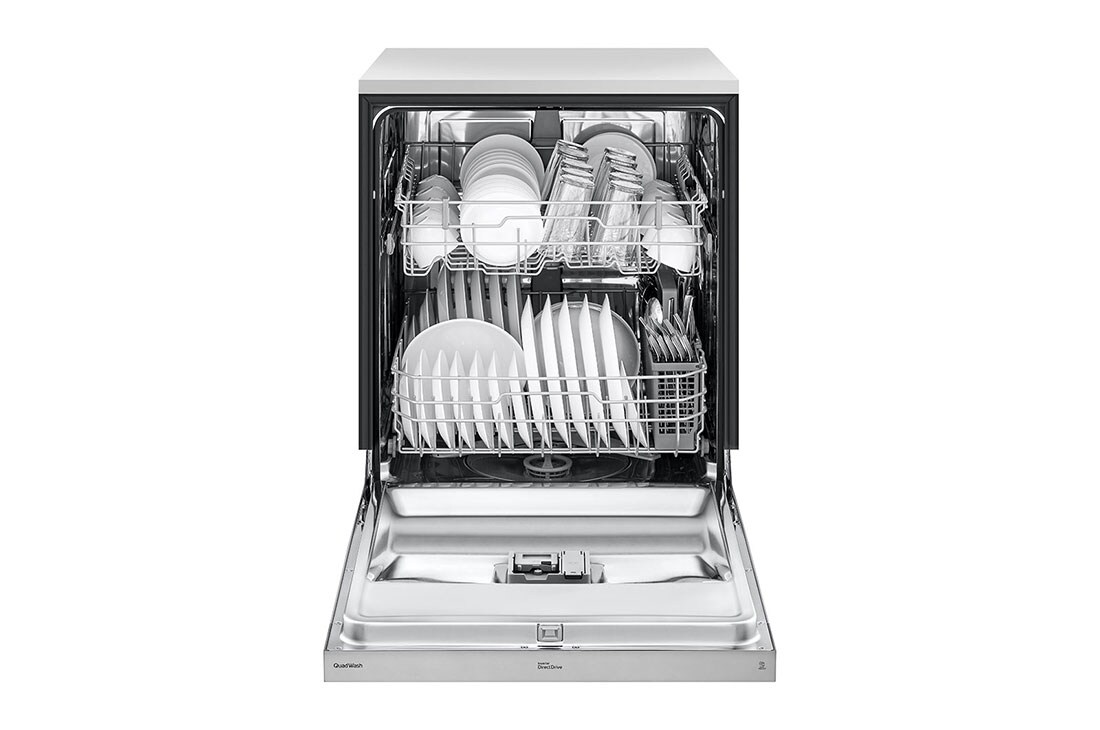 LG LDFN343LS: Front Control Dishwasher with QuadWash™ | LG USA