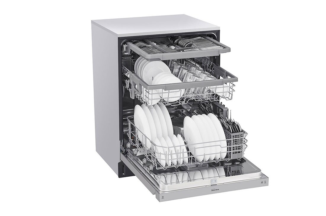 LG LDFN454HT Front Control Dishwasher with QuadWash™ LG USA