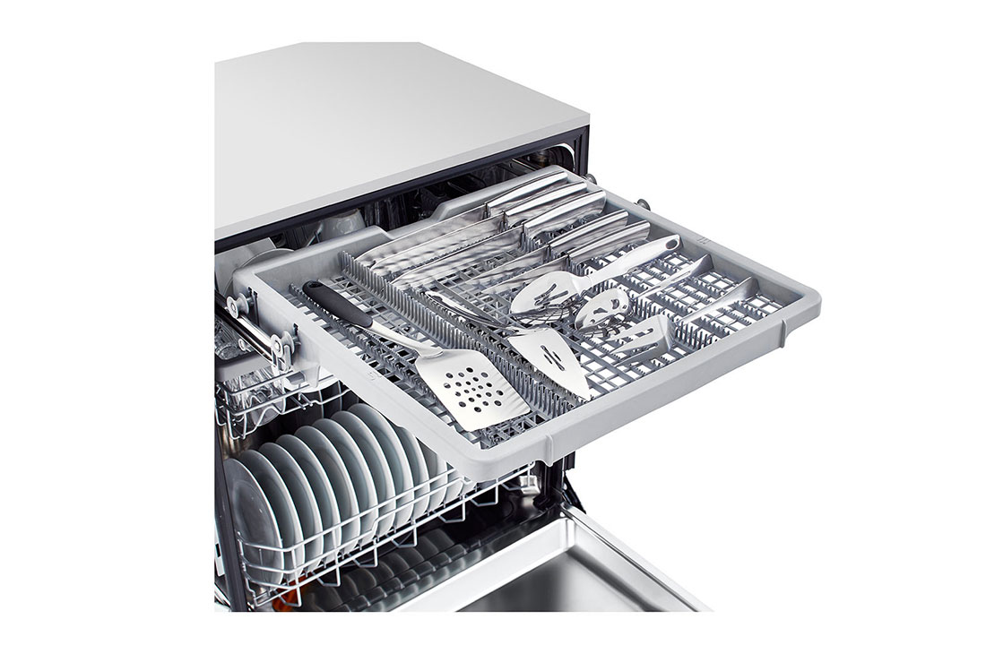 LG LDFN454HT Front Control Dishwasher with QuadWash™ LG USA